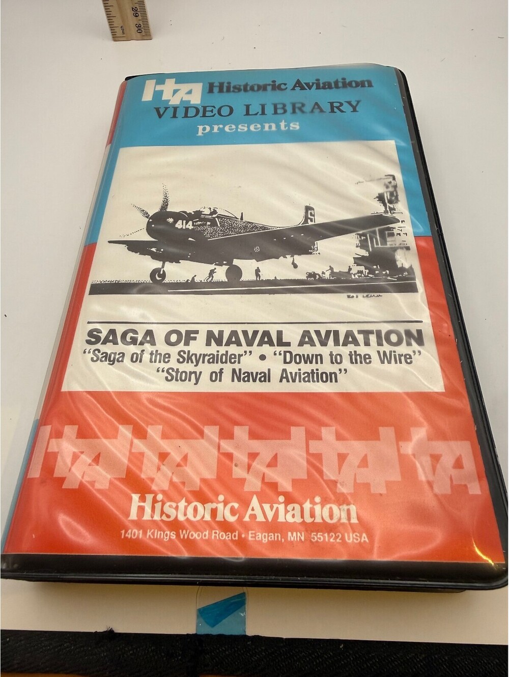 Naval Aviation VHS Historic Aviation Skyraider Carrier Navy Documentary TESTED